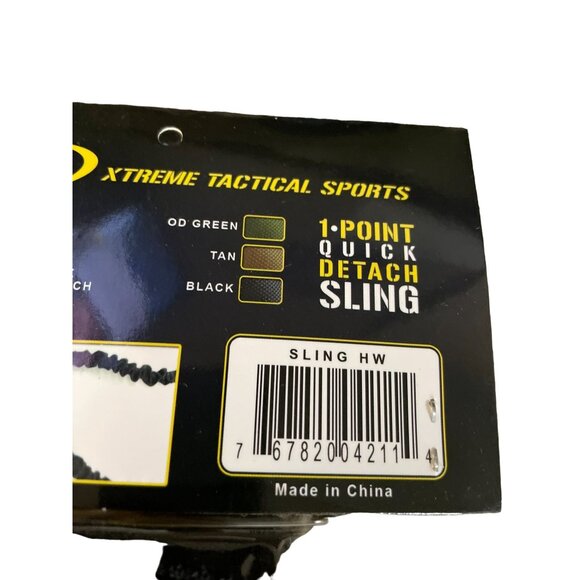XTS Single-Point Bungee QD Sling, Black NEW - Picture 7 of 10